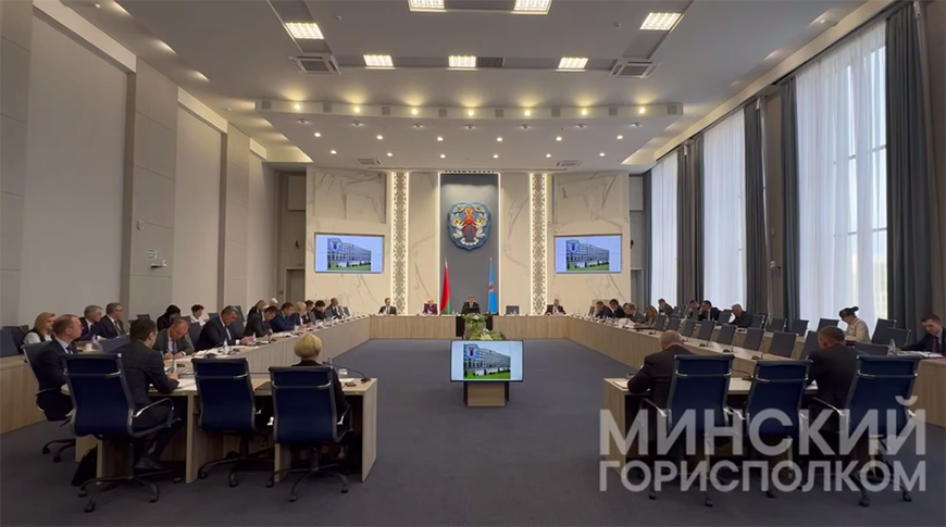 Скриншот видео Мингорисполкома