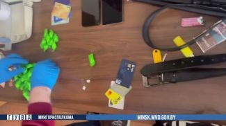 Скриншот видео ГУВД Мингорисполкома