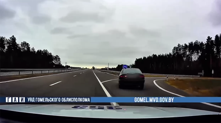 Скриншот видео ГАИ УВД Гомельского облисполкома