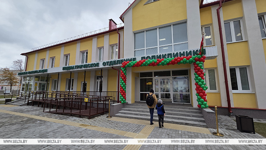 Здание женской консультации и педиатрического отделения поликлиники открыли в Пружанах