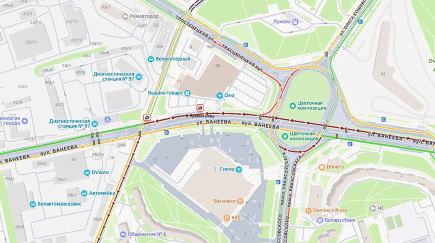 Фото УГАИ ГУВД Мингорисполкома