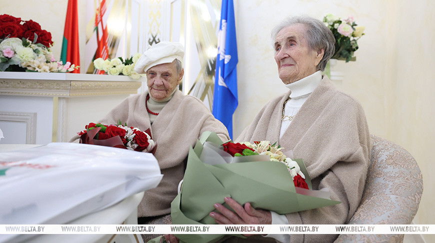 Лариса Байбус и Тамара Калиновская