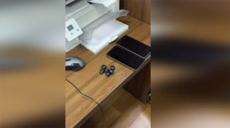 Скриншот видео ГУВД Мингорисполкома