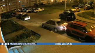 Скриншот видео ГАИ УВД Гомельского облисполкома