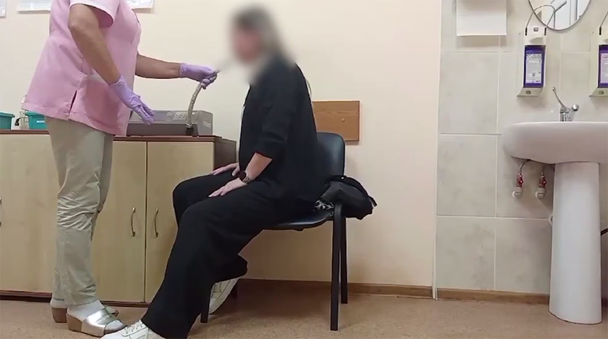 Скриншот видео ГАИ ГУВД Мингорисполкома