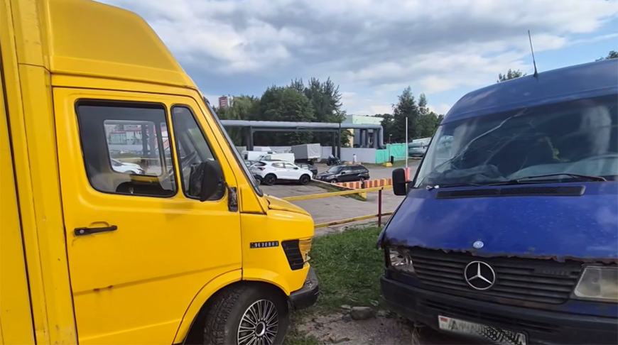 Скриншот видео УГАИ ГУВД Мингорисполкома