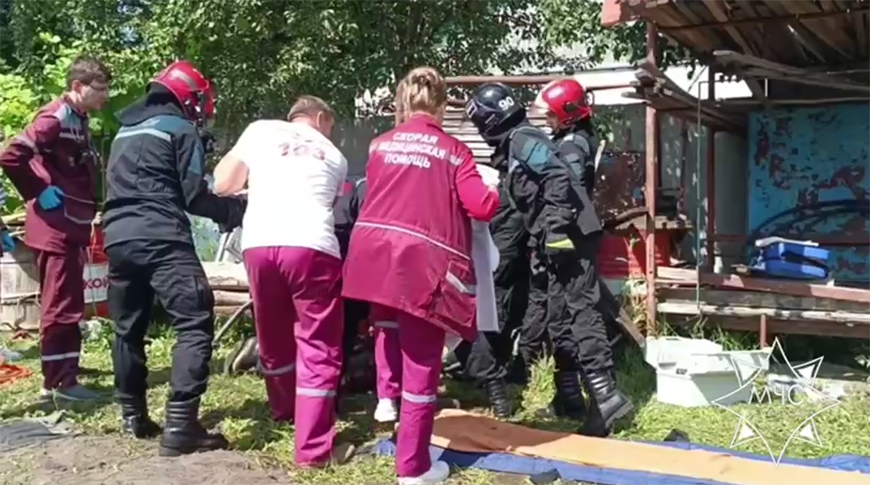 Скриншот видео МЧС