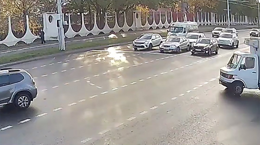 Скриншот видео УГАИ ГУВД Мингорисполкома