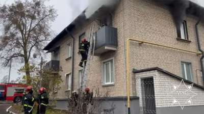 Скриншот видео Гродненского областного УМЧС