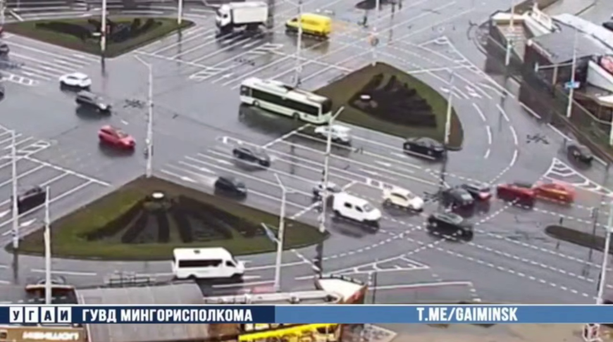 Скриншот видео УГАИ ГУВД Мингорисполкома