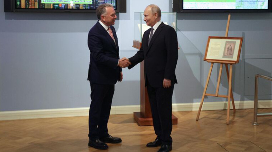 Стивен Уиткофф и Владимир Путин. Фото  РИА Новости 