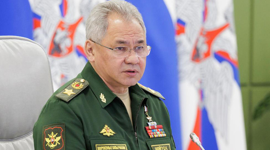 Сергей Шойгу. Фото пресс-службы Минобороны РФ/ ТАСС