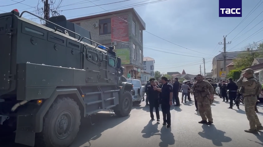 Скриншот видео ТАСС