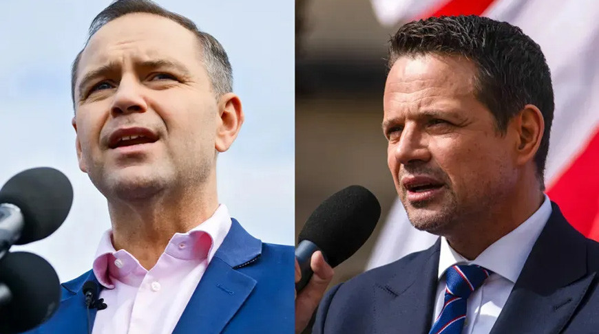 Кароль Навроцкий и Рафал Тшасковский. Фотоколлаж PAP