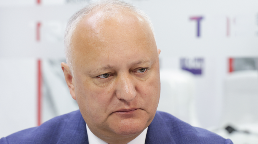 Игорь Додон. Фото ТАСС