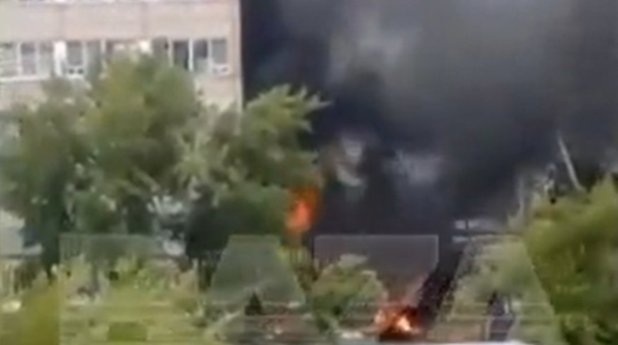 Скриншот видео соцсети Х