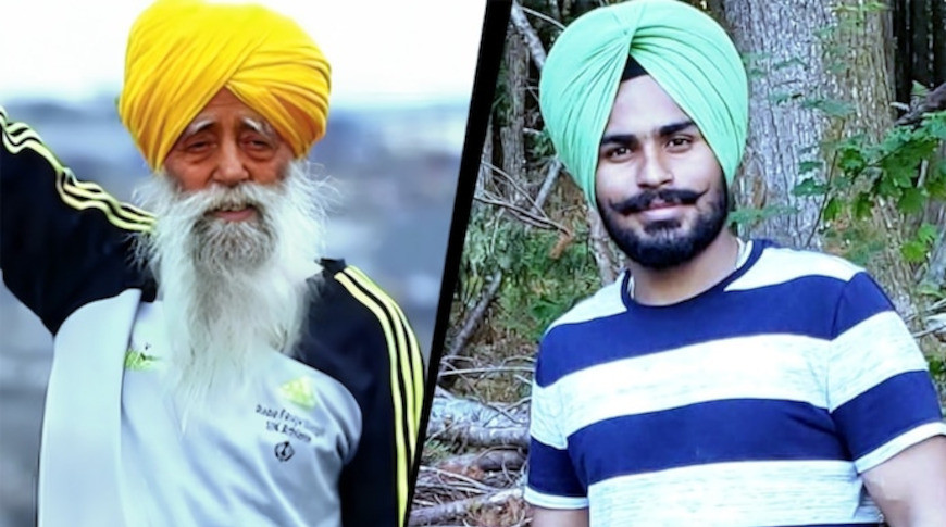 Фауджу Сингх и Амритпал Сингх Диллон. Фото indiatoday.in