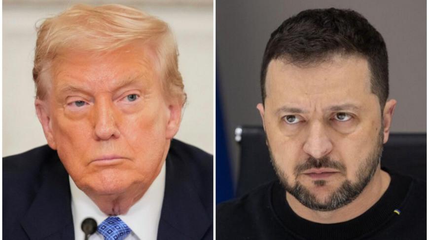 Дональд Трамп и Владимир Зеленский. Фото АР и ОП Украины