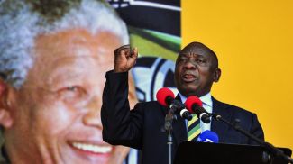 Сирил Рамапоса. Фото AP Photo