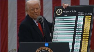 Дональд Трамп. Скриншот видео Euronews