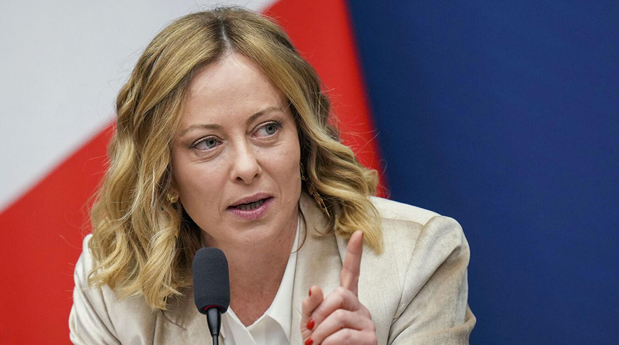 Джорджа Мелони. Фото из архива AP Photo