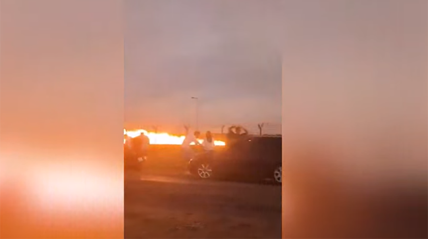 Скриншот видео из соцсетей