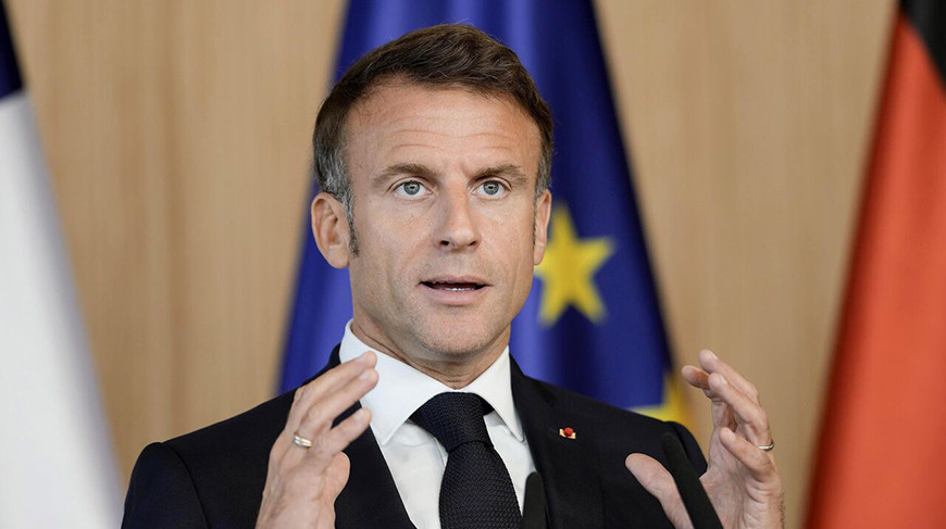 Эммануэль Макрон. Фото АР