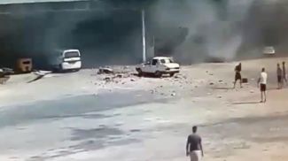 Скриншот видео записи камеры видеонаблюдения