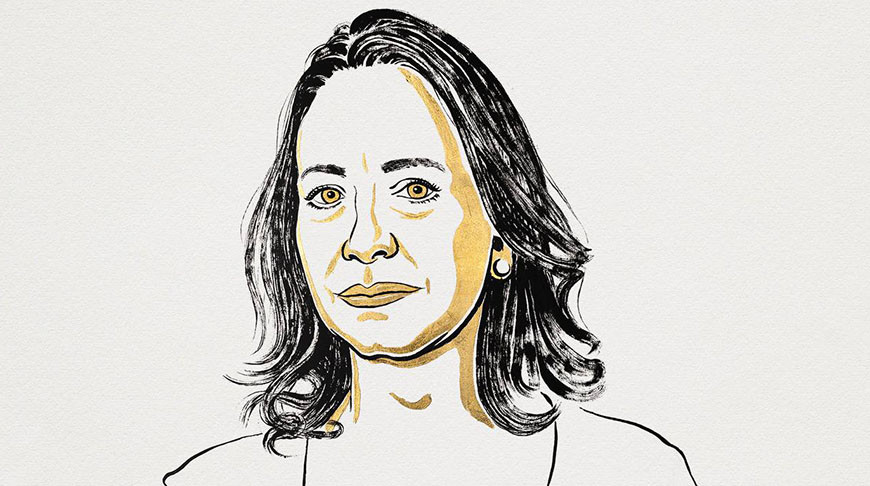 Мария Корина Мачадо. Фото nobelprize.org