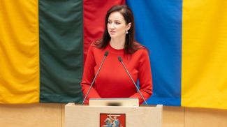 Инга Ругинене. Фото пресс-службы Сейма Литвы