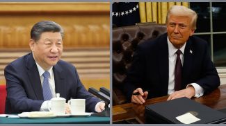 Си Цзиньпин и Дональд Трамп