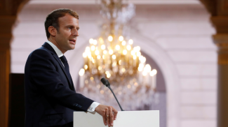 Эммануэль Макрон. Фото АР