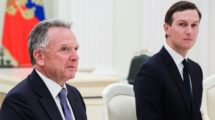 Стивен Уиткофф и Джаред Кушнер. Фото ТАСС