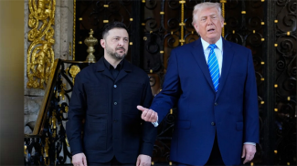 Владимир Зеленский и Дональд Трамп. Фото АР