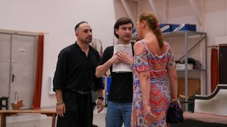 Репетиция оперетты "Марица". Фото театра