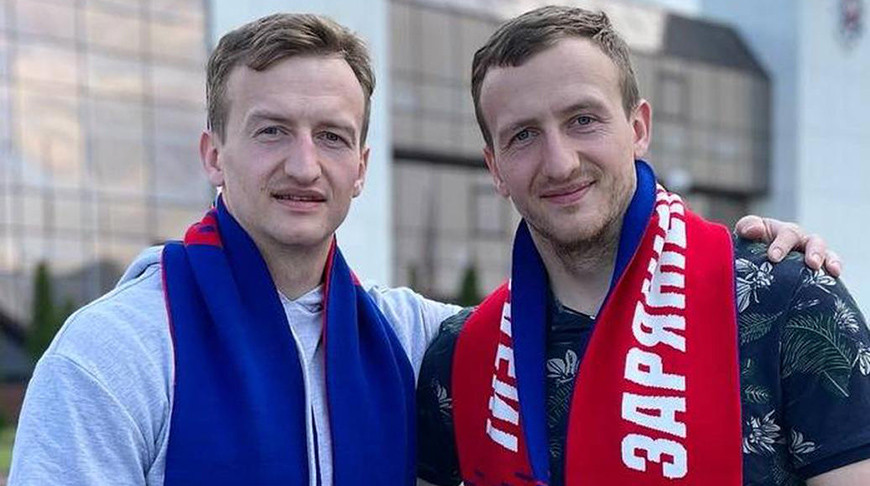 Сергей и Александр Малявко. Фото  hockey.by 