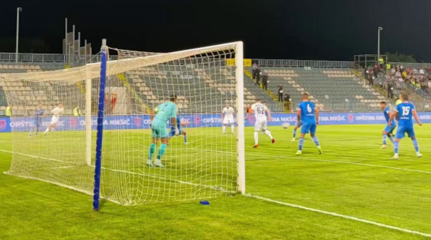 Скриншот видео футбольного клуба "Динамо-Брест"