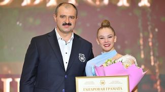 Виктор Лукашенко и Анастасия Салос