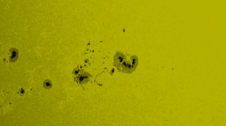 Скриншот видео лаборатории солнечной астрономии ИКИ РАН