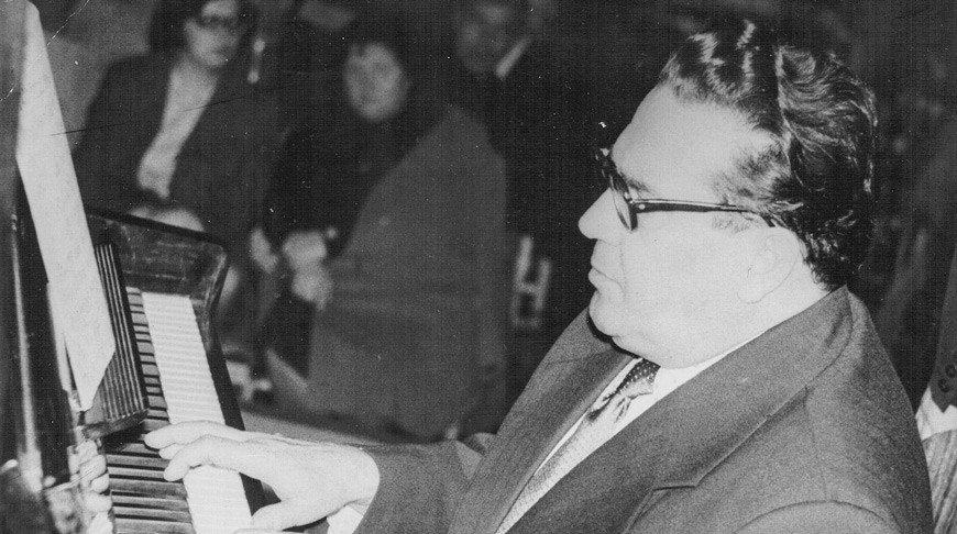 На одной из многочисленных творческих встреч. Конец 1970-х годов