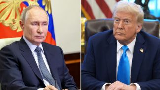 Владимир Путин и Дональд Трамп. Фото ТАСС и АР