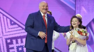 Александр Лукашенко и Амалия Сухан