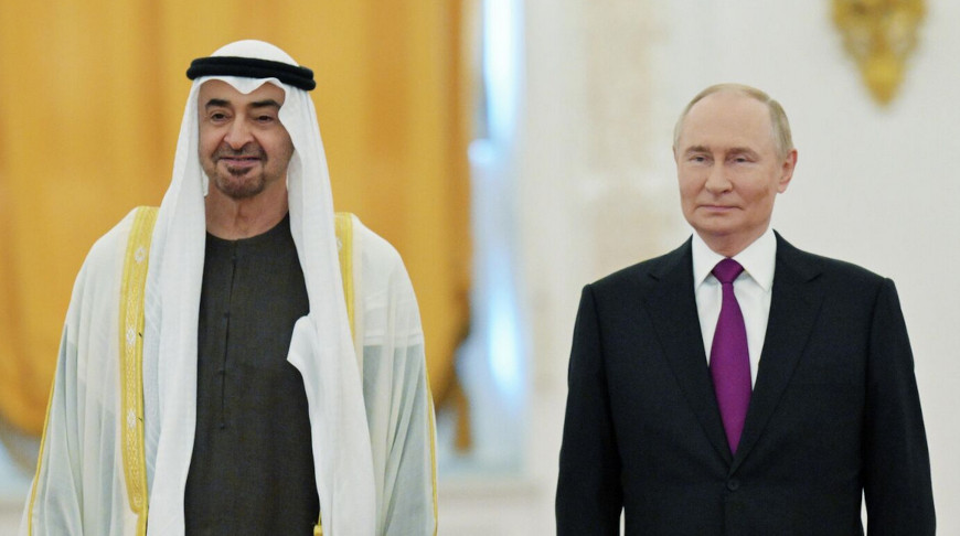 Мухаммед бен Заид аль-Нахайян и Владимир Путин