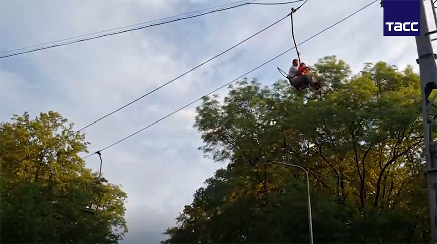 Скриншот видео ТАСС