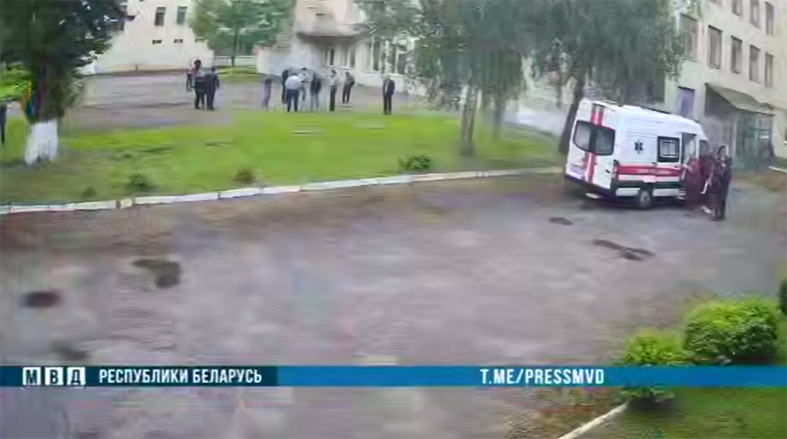 Скриншот видео МВД