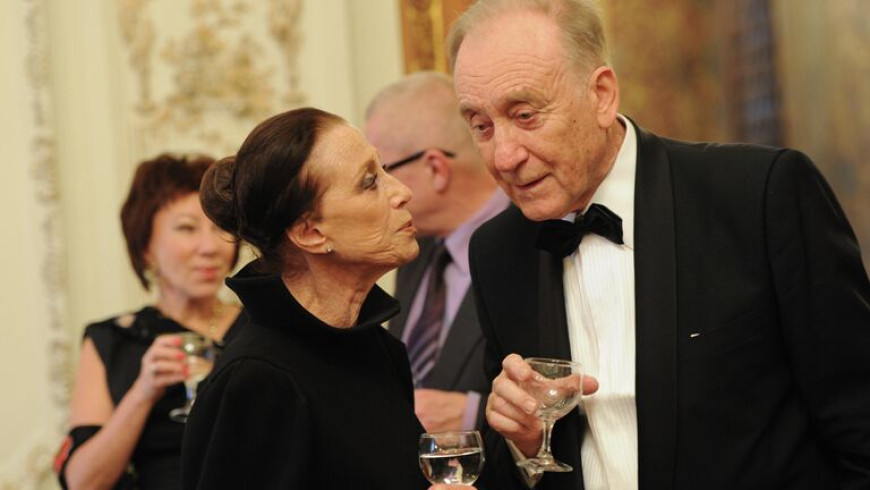 Майя Плисецкая и ее супруг Родион Щедрин. Фото  РИА Новости 