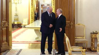 Александр Лукашенко и Владимир Путин