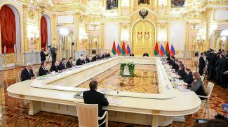 Александр Лукашенко и Владимир Путин