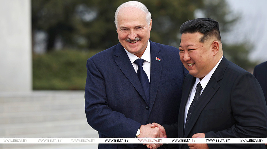 Александр Лукашенко и Ким Чен Ын