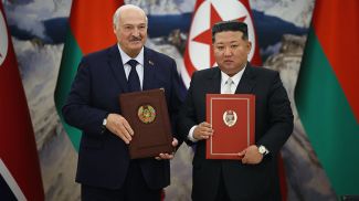 Александр Лукашенко и Ким Чен Ын